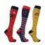 Hy Equestrian Christmas Decorations Socks Pack of 3